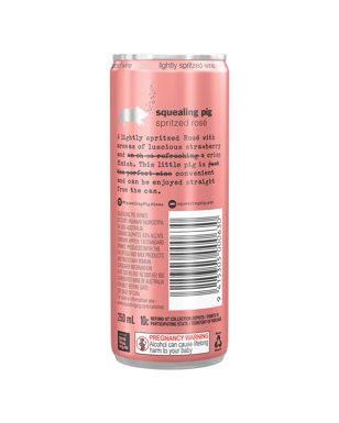 Squealing Pig Spritzed Rosé Cans 250ml  Can