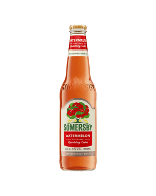 Somersby Watermelon Cider Bottles 330ml  Bottle