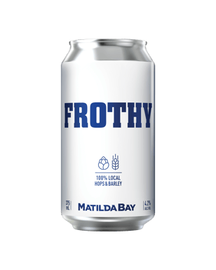 Matilda Bay Frothy Cans 375ml  Can