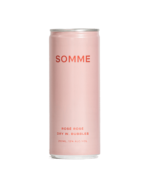 Somme Rosé Dry With Bubbles Cans 250ml  Can