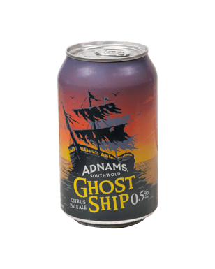 Adnams Ghost Ship Pale Ale 0.5% Cans 330ml  Can