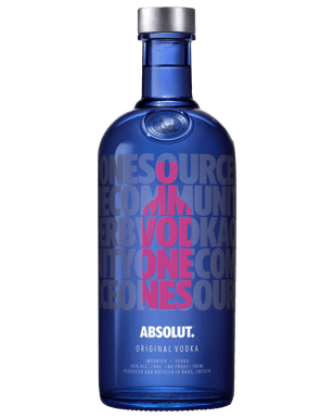 Absolut A Drop Of Love Edition Vodka 700ml  Bottle