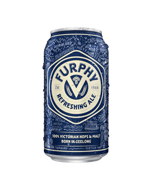 Furphy Refreshing Ale Can 30 Block 375ml  30 Case