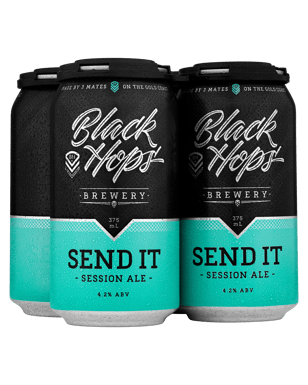 Black Hops Send It Session Ale 375ml  Can