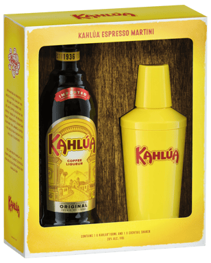 ABSOLUT X KAHLUA ESPRESSO MARTINI GIFT PACK 375ML 2PK