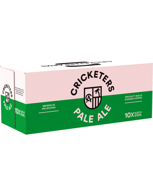 Cricketers Arms Pale Ale Cans 10 Pack 375ml  Can
