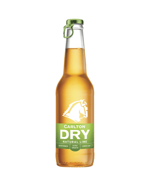 Carlton Dry Lime Bottles 330ml  Bottle