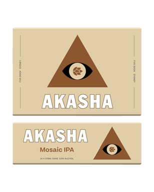 Akasha Brewing Company Mosaic Ipa 375ml  Can