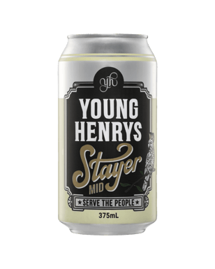 Young Henrys Stayer Mid Can 375ml  Can
