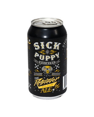 Sick Puppy Brewery The Retriever Golden Ale 375ml  Can