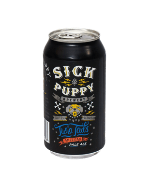 Sick Puppy Brewery Two Tails American Pale Ale 375ml  Can