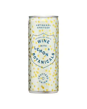 Crafters Union Spritzers Sparkling White Wine With Lemon And Bota  Can