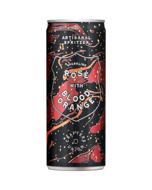 Crafters Union Artisanal Spritzers Sparkling Rosé And Blood Orang  Can