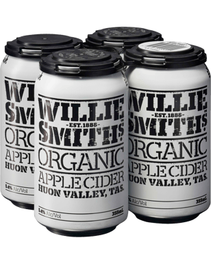 Willie Smith's Organic Apple Cider Cans 355ml  Can