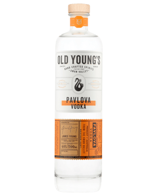Old Young's Pavlova Vodka 700ml  Bottle