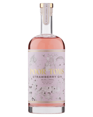 Poor Toms Strawberry Gin 700ml  Bottle
