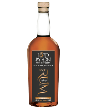 Lord Byron Distillery 12yr Spiced Rum 700ml  Bottle