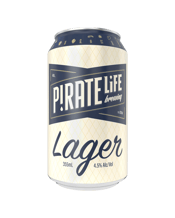 Pirate Life Brewing Lager Can 355ml  Can