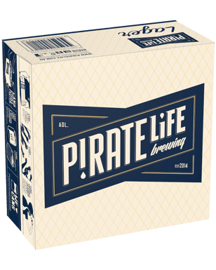 Pirate Life Brewing Lager Can 355ml  Can