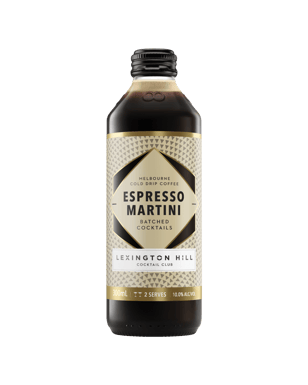 Lexington Hill Cocktail Club Espresso Martini 300ml  Bottle