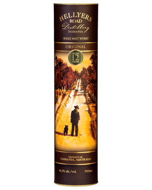Hellyers Road 12 Year Old Single Malt Australian Whisky 700ml  Bottle