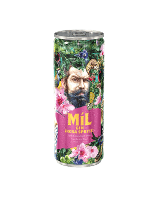 Mil Gin Spritz Gin & Tonic Rosa 250ml  Can