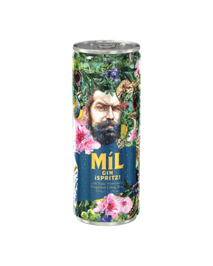 Mil Gin Spritz Gin & Tonic 250ml  Can