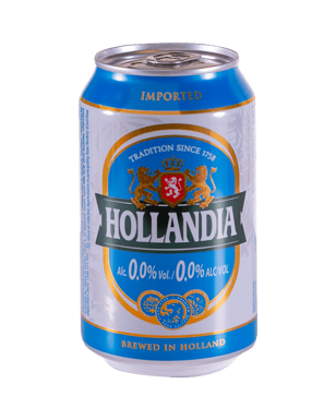 Hollandia Non Alcoholic Beer 330ml  Can