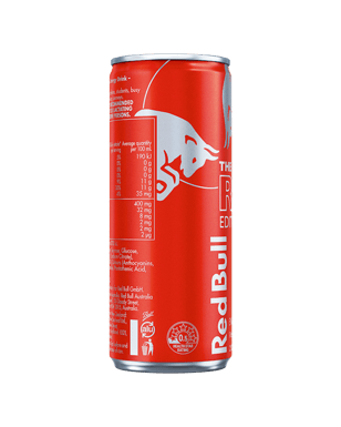 Red Bull Energy Drink The Red Edition 250ml Can  Can