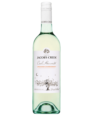Jacob's Creek Cool Harvest Unoaked Chardonnay  Bottle