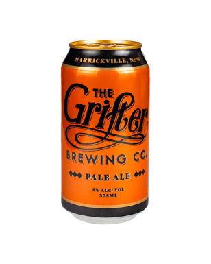 The Grifter Brewing Co Pale Ale Cans 375ml  Can