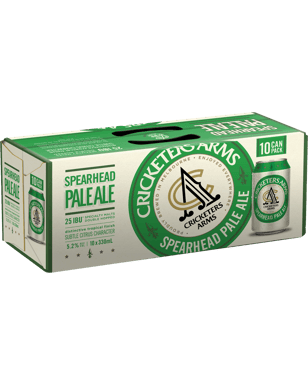 Cricketers Arms Spearhead Pale Ale 10 Pack 330ml  Can