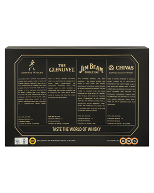 Whisky Business World Of Whisky Pack 4x50ml  Each