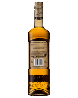 Bacardi Carta Oro Superior Gold Rum 700ml  Bottle