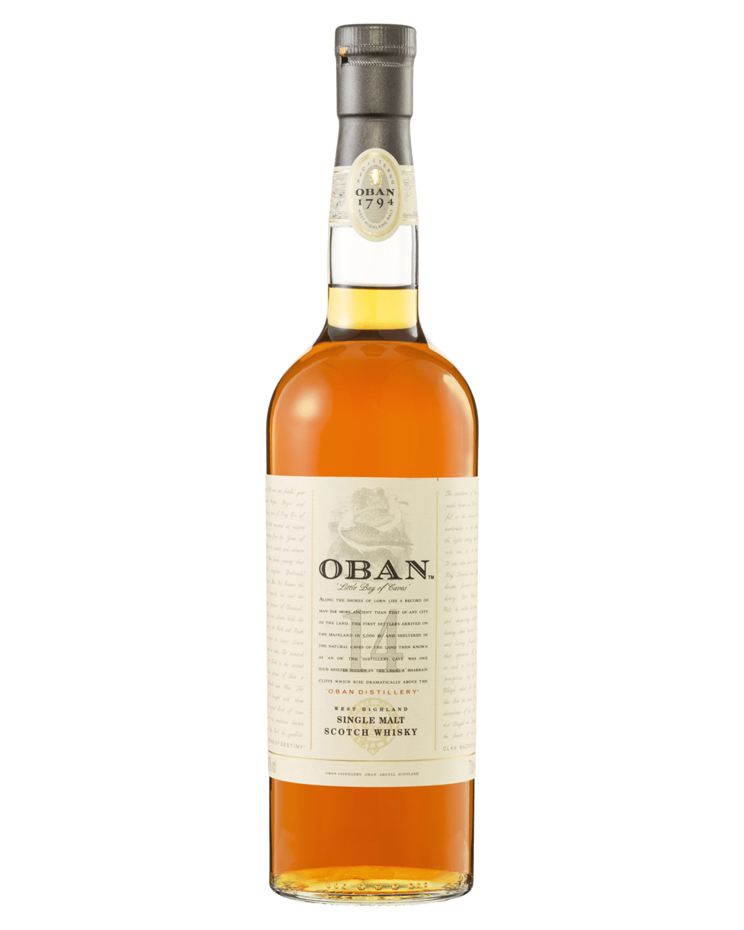 Oban 14 Year Old Single Malt Scotch Whisky 700mL
