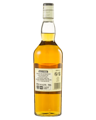 Cragganmore 12 Year Old Single Malt Scotch Whisky 700ml  Bottle