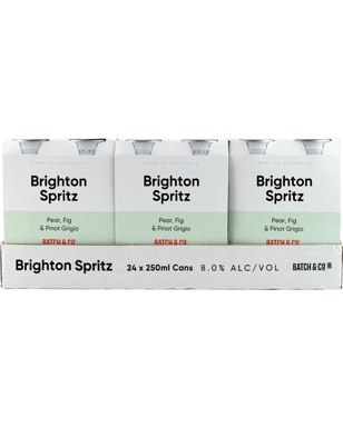 Batch & Co Brighton Spritz Pear, Fig & Pinot Grigio 250ml  Can