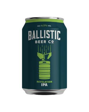 Ballistic Revelation Ipa Cans 375ml  Can