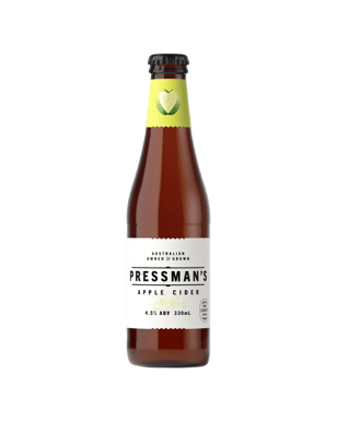 Pressman's Original All Australian Apple Cider 330ml  Bottle