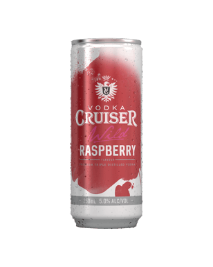 Vodka Cruiser Wild Raspberry Can 250ml  Can