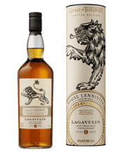 Lagavulin 9 Year Old Game Of Thrones House Of Lannister Sing  Bottle