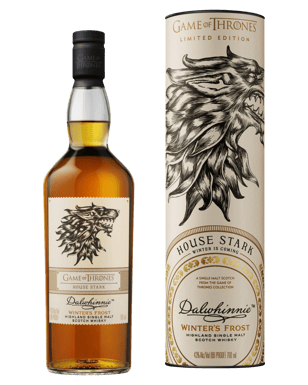 Dalwhinnie Winter's Frost Game Of Thrones House Of Stark Sing  Bottle