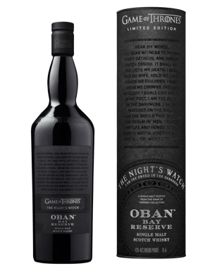 Oban Bay Reserve Game Of Thrones The Night's Watch Sing  Bottle