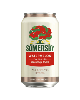 bws somersby cans cider 375ml watermelon