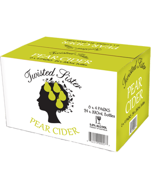 Twisted Sister Pear Cider 330ml  Bottle
