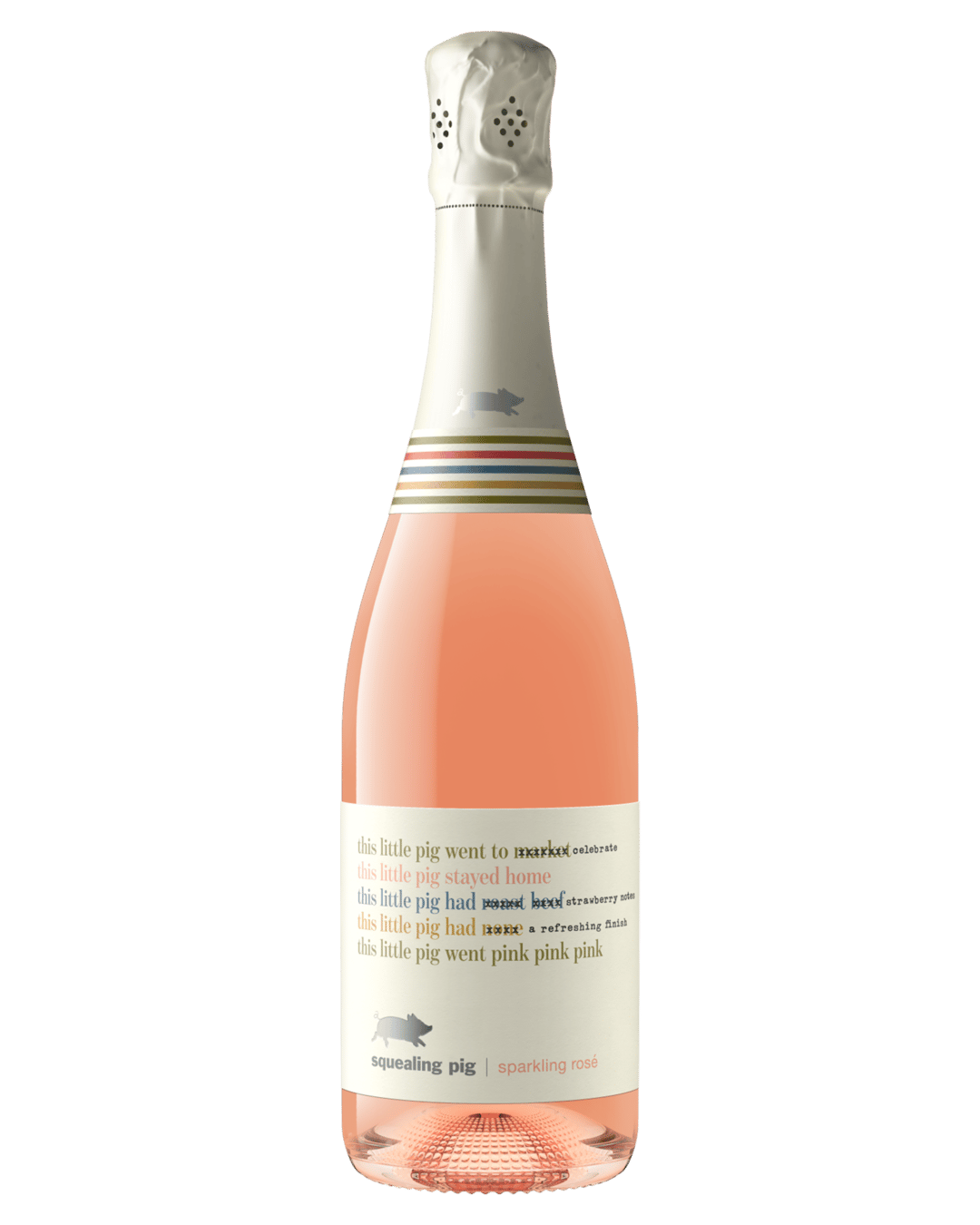 Squealing Pig Sparkling Rosé 750MLx6 Non Vintage