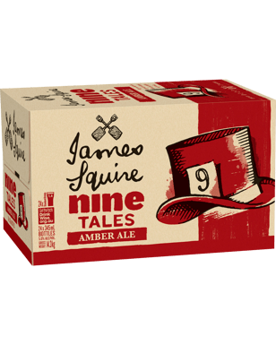 James Squire Nine Tales Amber Ale 345ml  Bottle