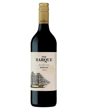 The Barque Mclaren Vale Merlot 2019  Bottle