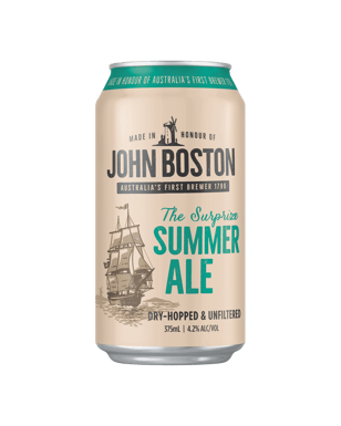 John Boston The Surprize Summer Ale Cans 375ml  Can