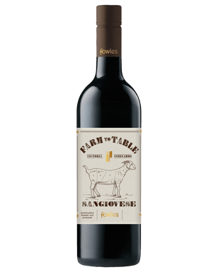 Fowles Wine Farm To Table Sangiovese  Bottle